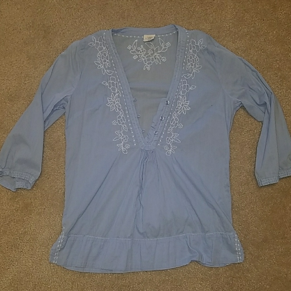 Embroidered top